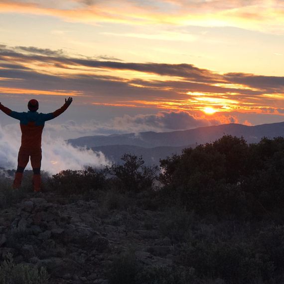 View from the top of a mountain